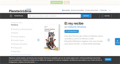 Desktop Screenshot of planetadelibros.com