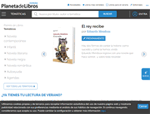 Tablet Screenshot of planetadelibros.com